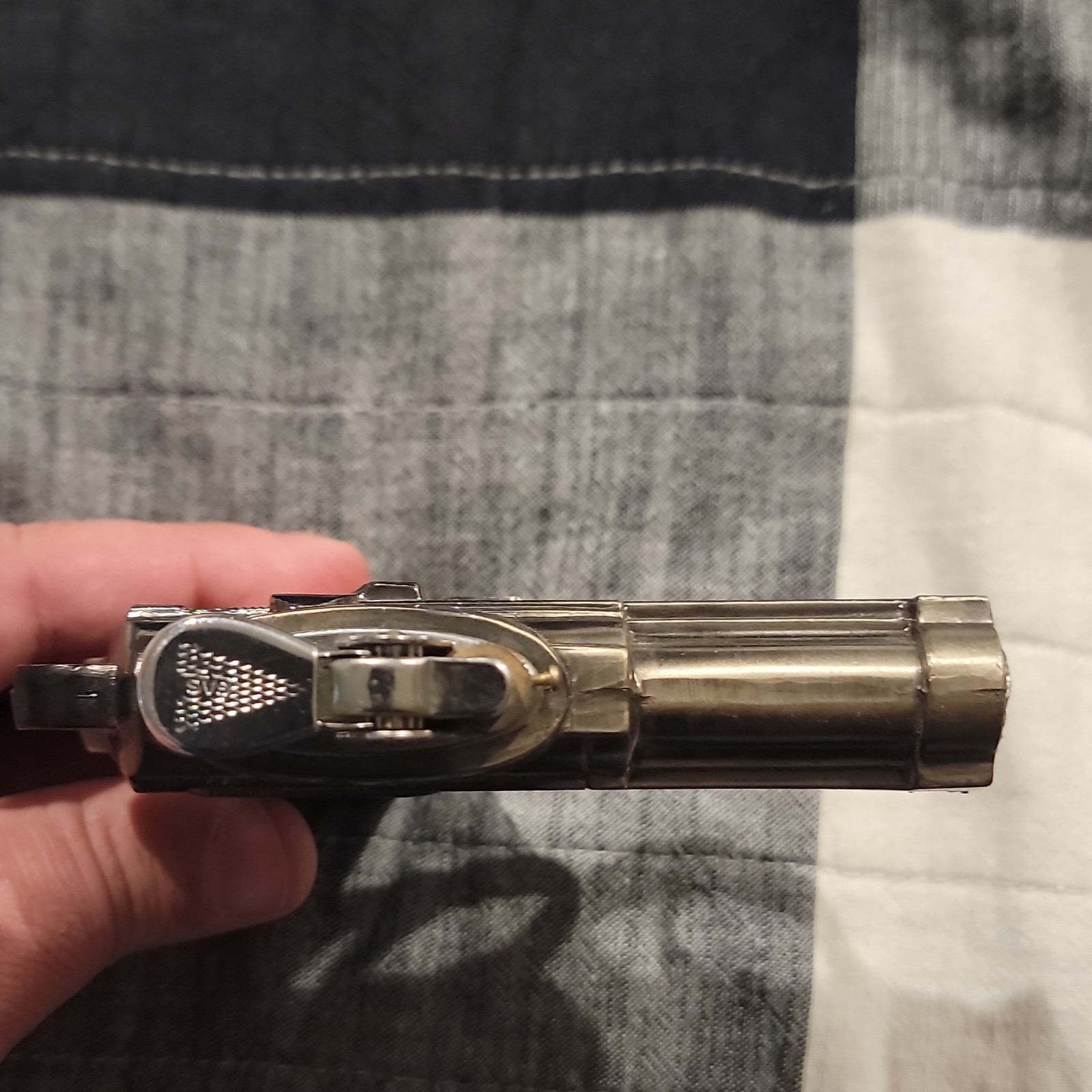 Gun-Shaped Collectible Metal Lighter, Pistol Style Gun Design