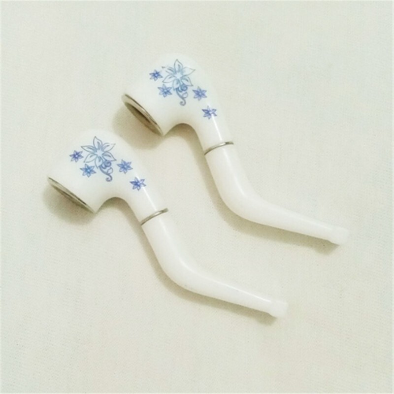 22pcs Plastic 62mm Small Pipe Household Cigarette Tobacco Smoking Accessories