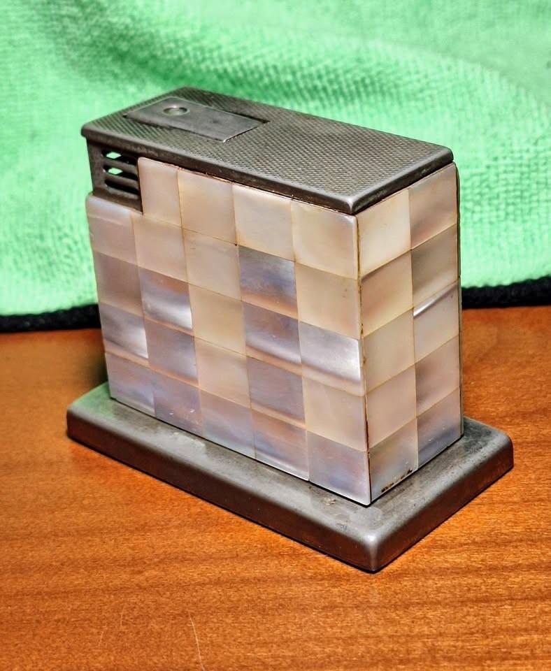 Augusta Patent Lift-O-Lite Table Lighter