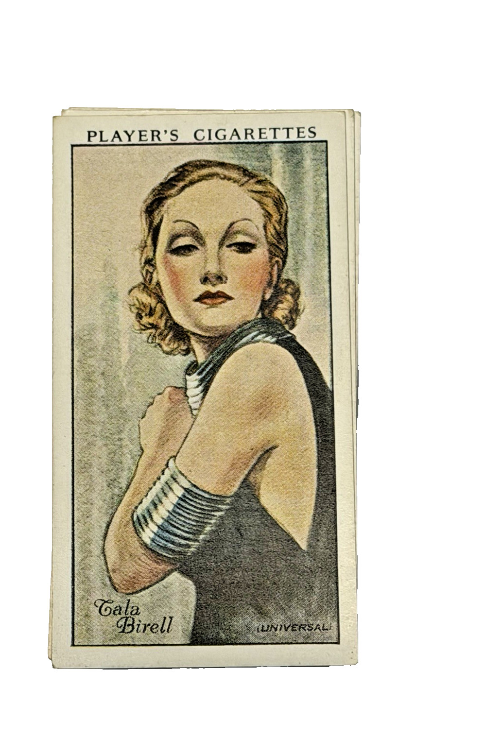 Vintage Cigarette Cards; Early 20th Century; In Tobacco Packaging; “Film Stars”
