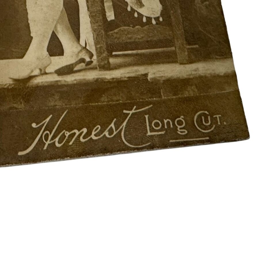 Dukes Honest Long Cut Tobacco Cigarettes TRADING CARD Actress in Costume