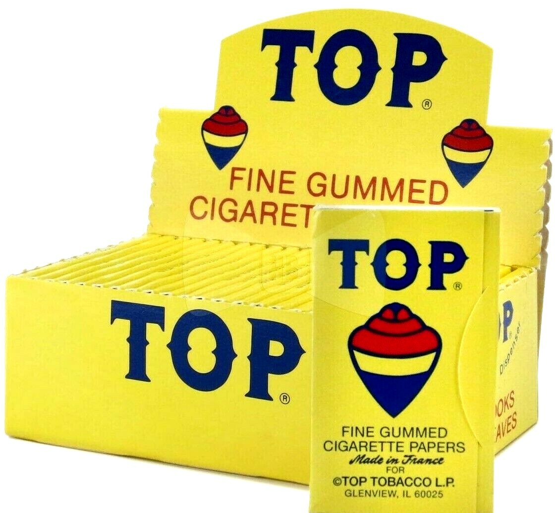 Top Rolling Papers 100 Leaves Pk Buy4@$2.11/Pk Tops *USA SHPD*