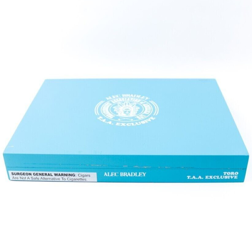 Alec Bradley TAA Exclusive Toro Empty Wood Cigar Box 9″ x 7″ x 1.25″