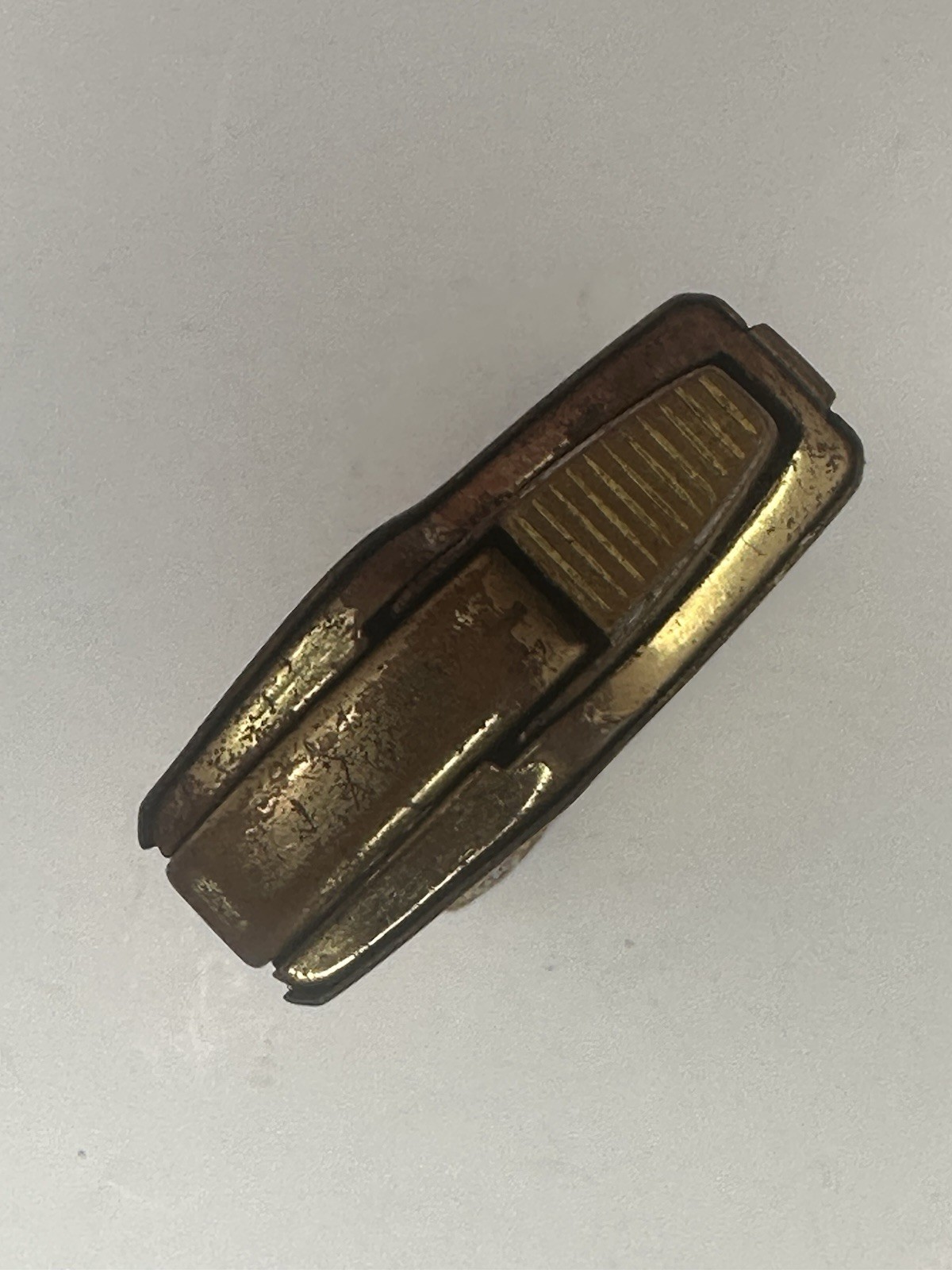 Working Music Box Lighter by Aria K Gold Tone Brass VTG 1970’s JAPAN see Video