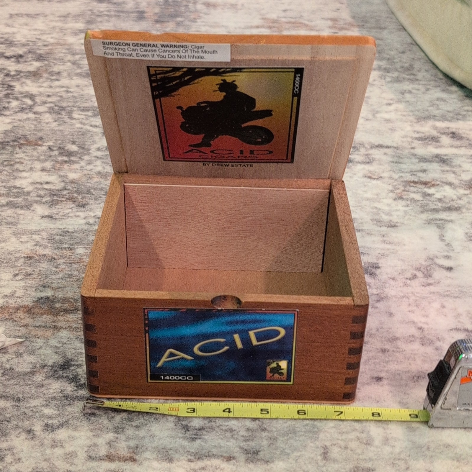 ACID by Drew Estate Wooden Cigar Box – ACID Wooden Cigar Box