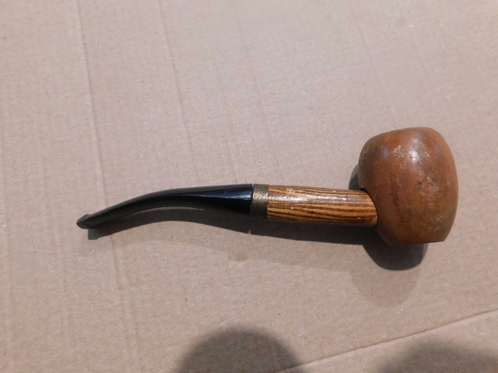 Vintage Homemade Smoking Pipe
