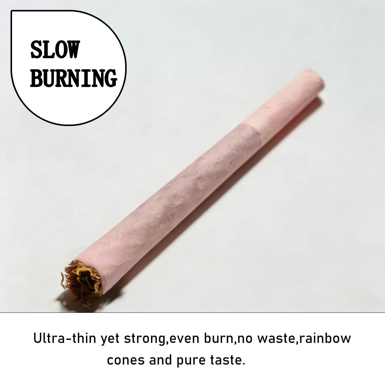 100 PACK Pink Cones Rolling Paper | King Size | 108mm | Pre Rolled pink
