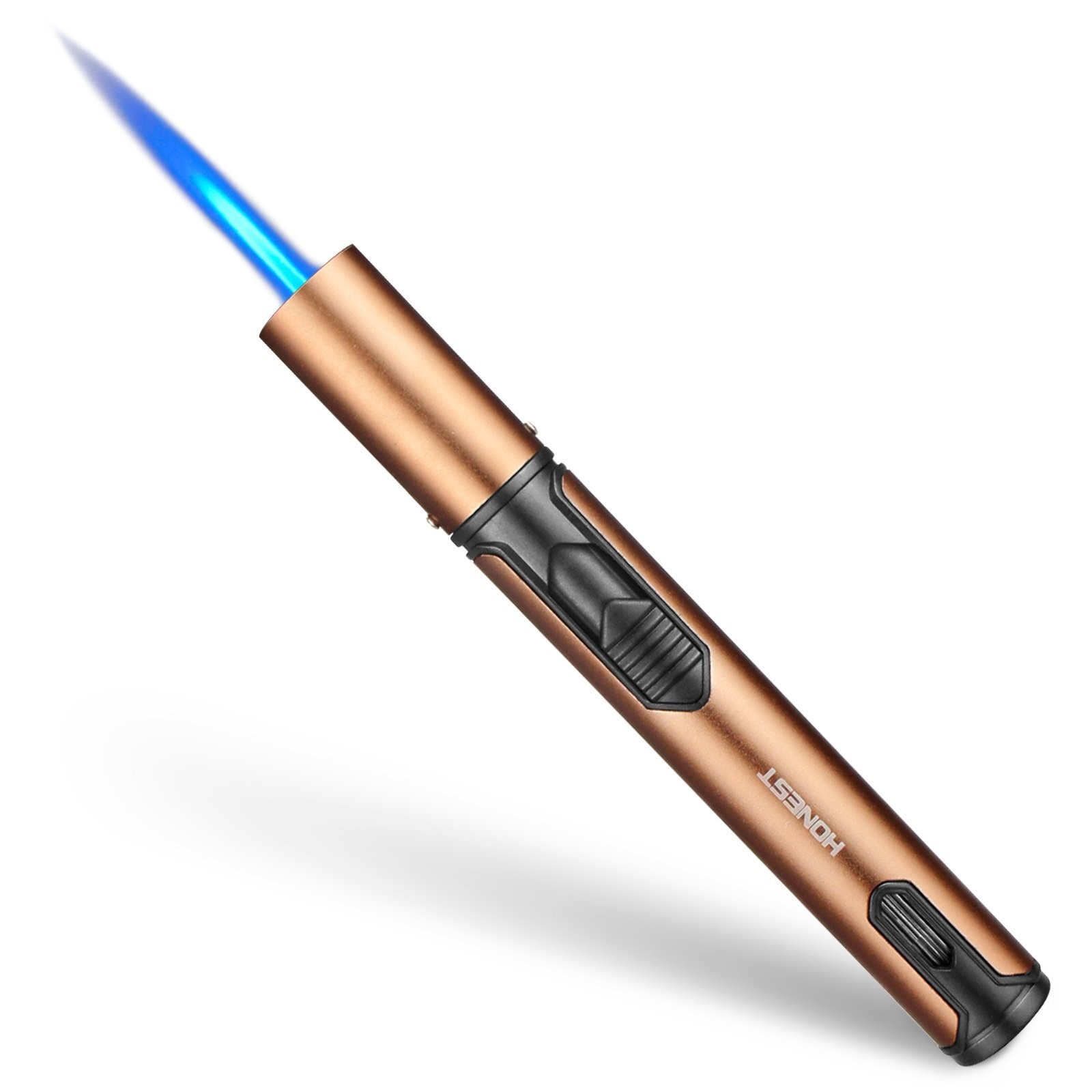 2 PCS Butane Torch Lighter 6 Inch Long Adjustable Windproof Refillable Butane