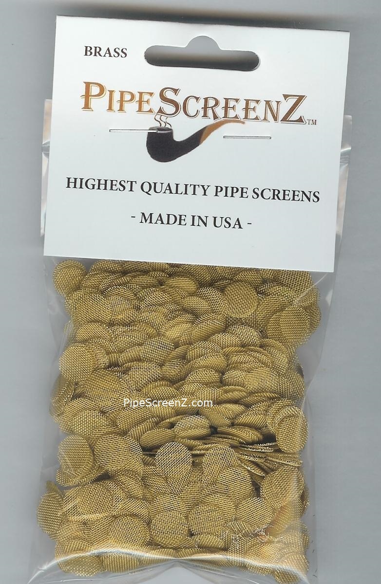 2 X 1000 Count (2,000) 3/8″ .375″ 9.5mm BRASS Pipe Screens QUALITY – MADE IN USA