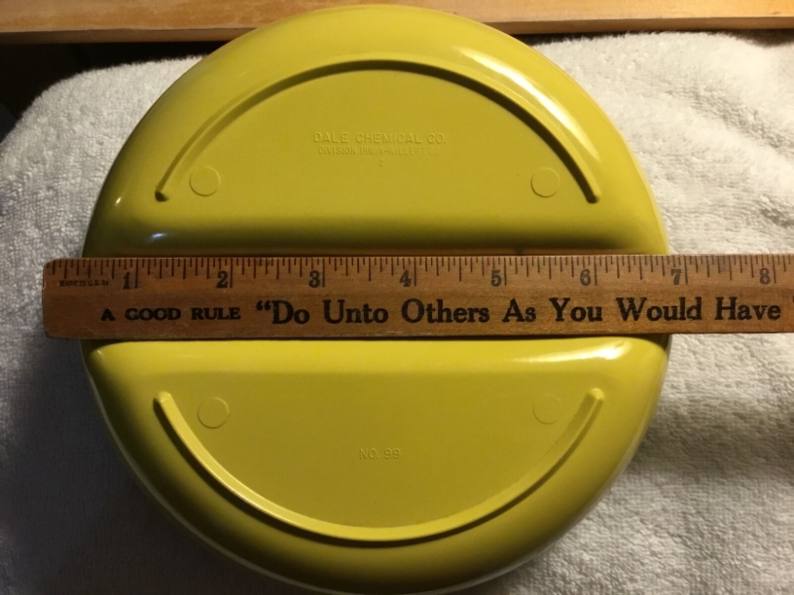 Vintage Melamine MCM Ashtrays GES Dale Chemical & Willert Black Yellow