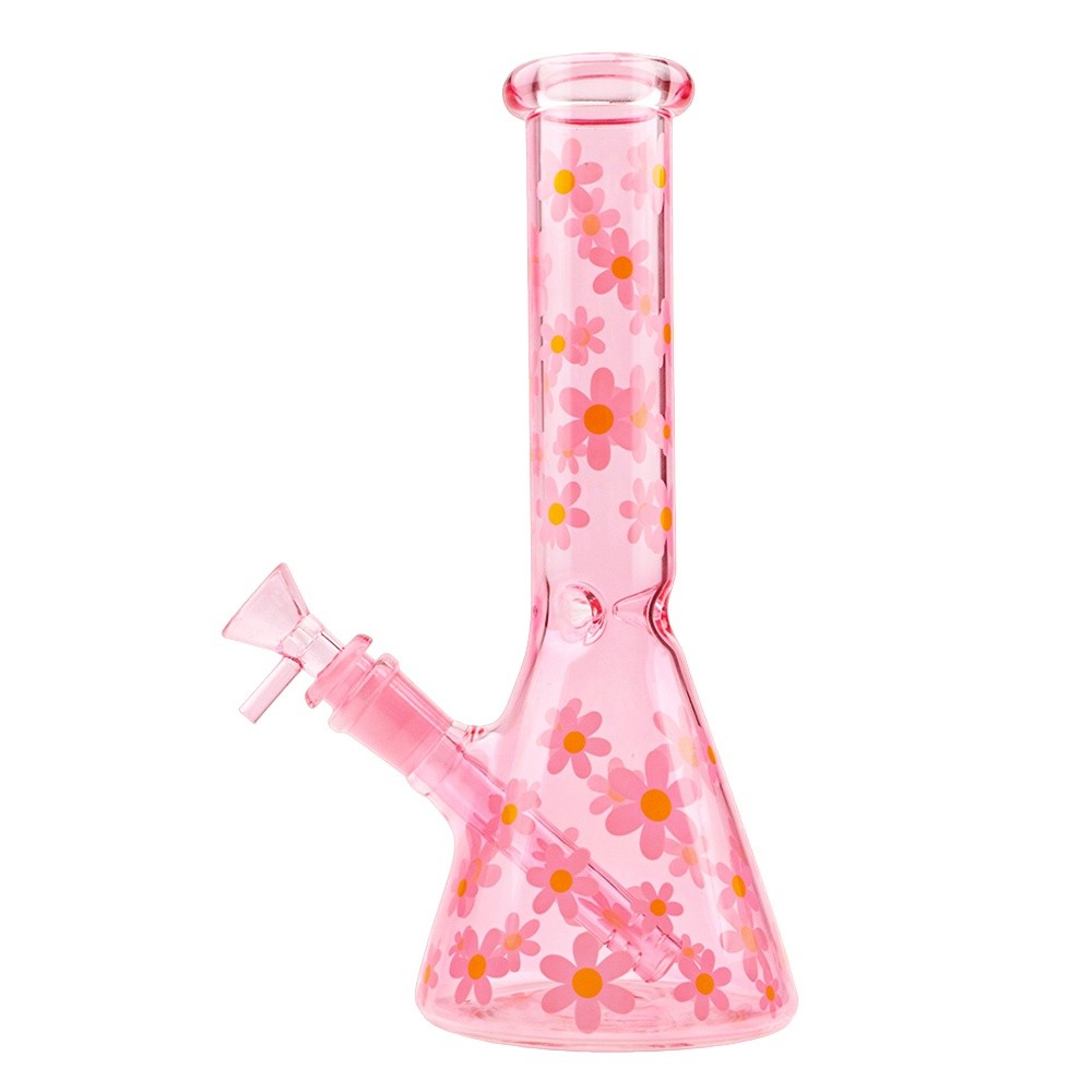 10″ Heavy Duty Glass Beaker Bong Water Smoking Tobacco Pipe 14MM Bowl
