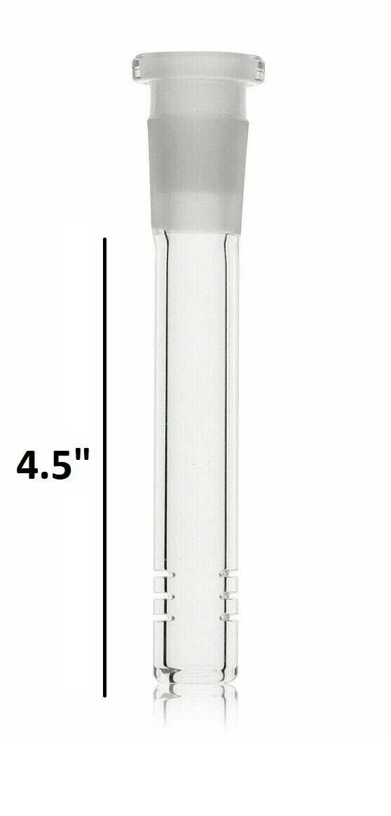 4x 5.5in Glass Downstem fit 14mm Male Bowl for 10”/12”13”/15” Filter Bong
