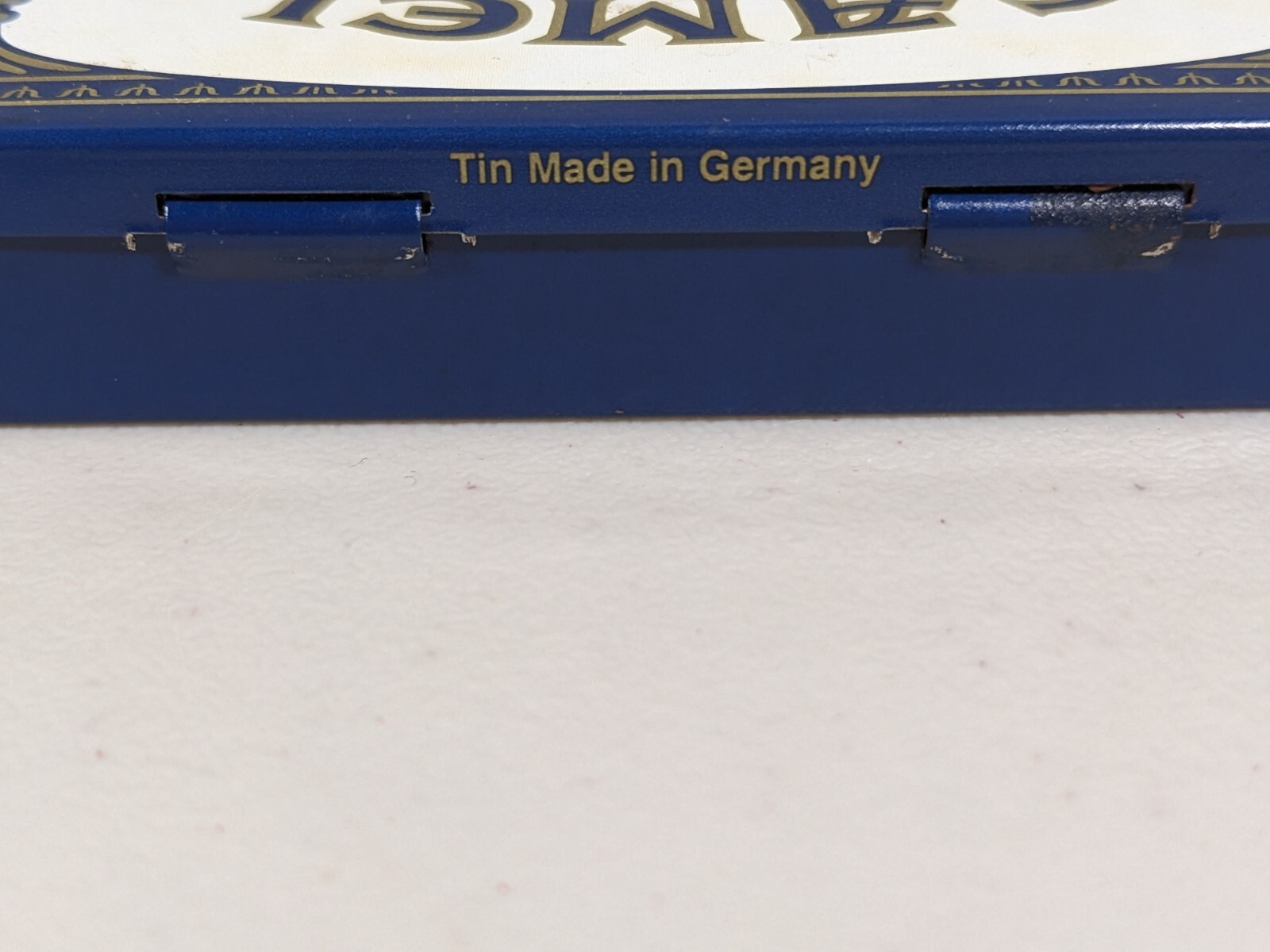 Vintage Camel Turkish Gold Empty Container Tin Made in Germany MINT RARE