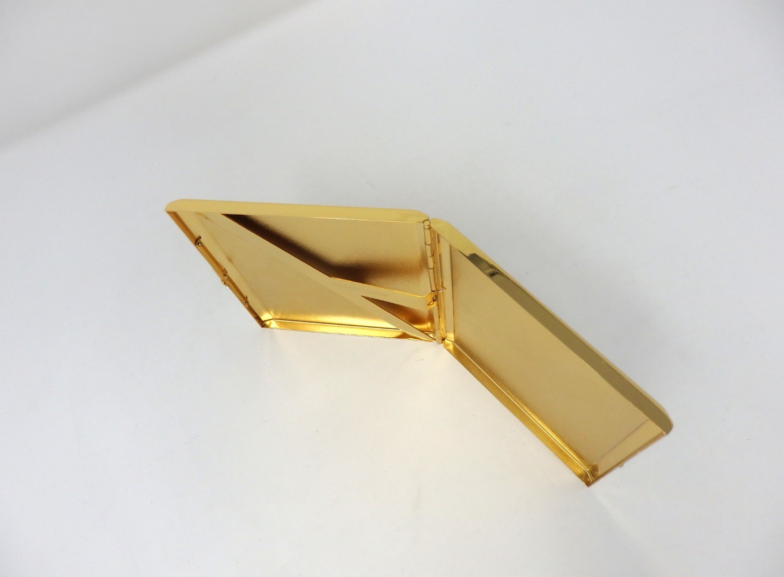 YVES SAINT LAURENT YSL Logo Vintage Cigarette Holder Card Case Gray Unused Mint