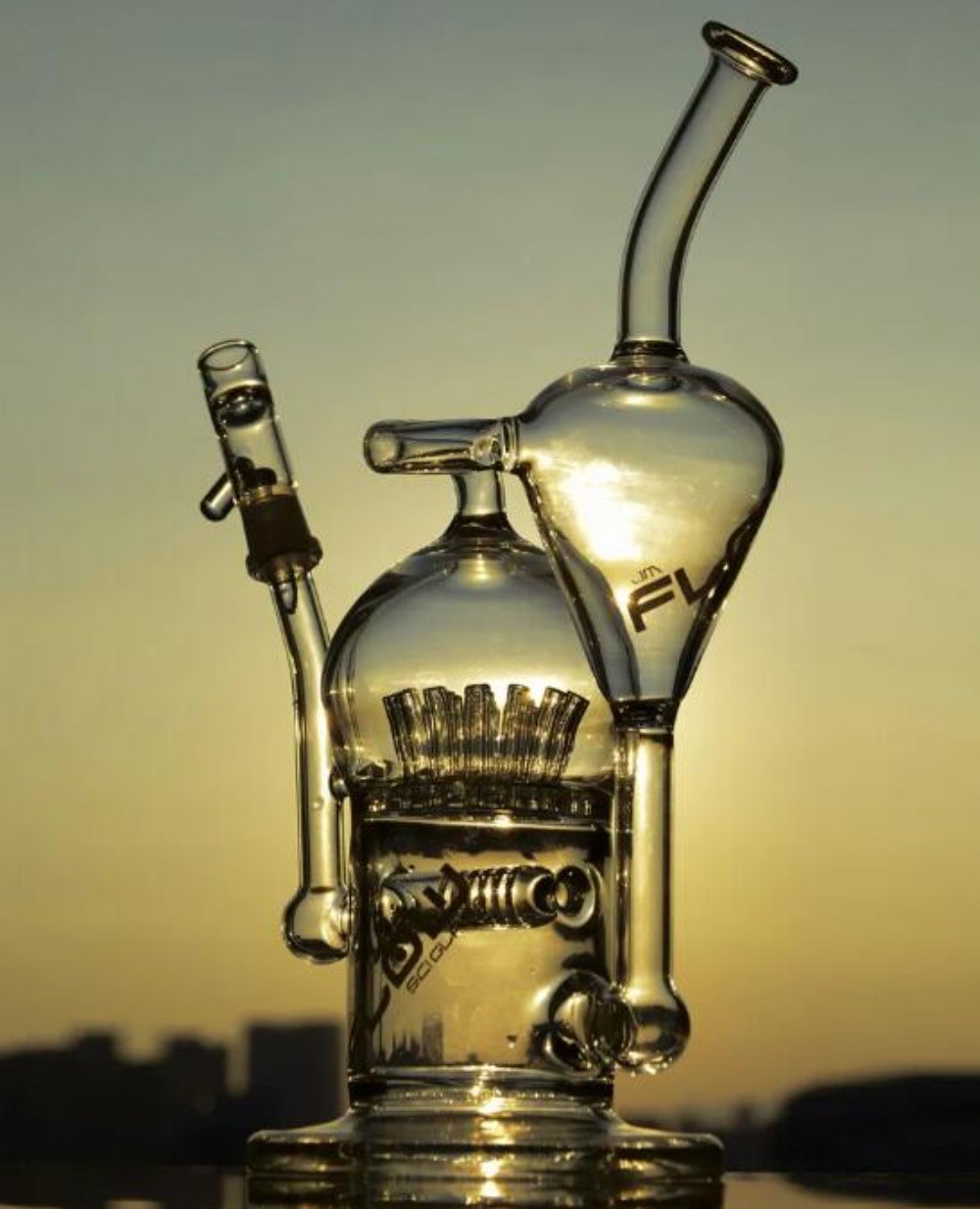 Blind Box Random Style Glass Water Pipe recycle rig Smoking Hookah torch bong 1p
