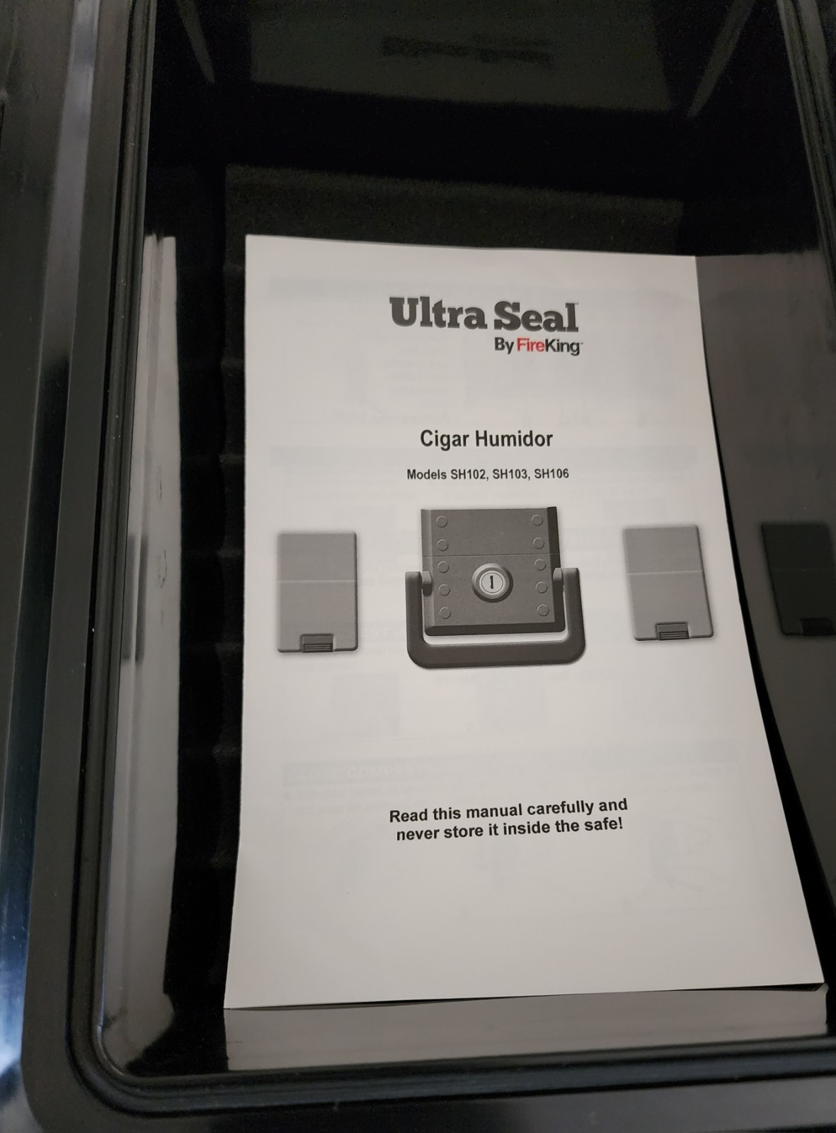 Ultra Seal Fire King Cigar Humidor H102 Fire And Waterproof Rated Secure Locking
