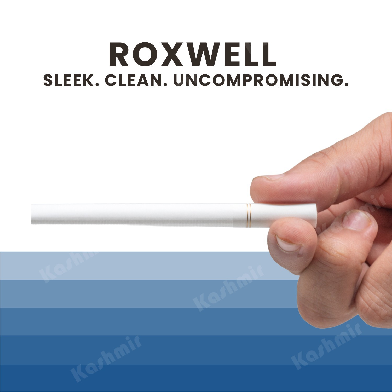 Cigarette Tubes 100mm Size Smooth Blue Pre Rolled 5 Box of 200 Tubes by Roxwell