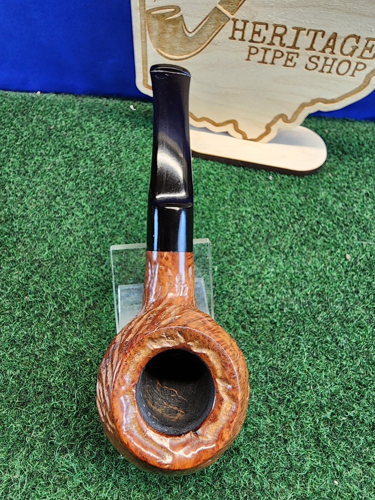 Custombilt Wally Frank Era Standard Rusticated Restored Briar Estate Pipe