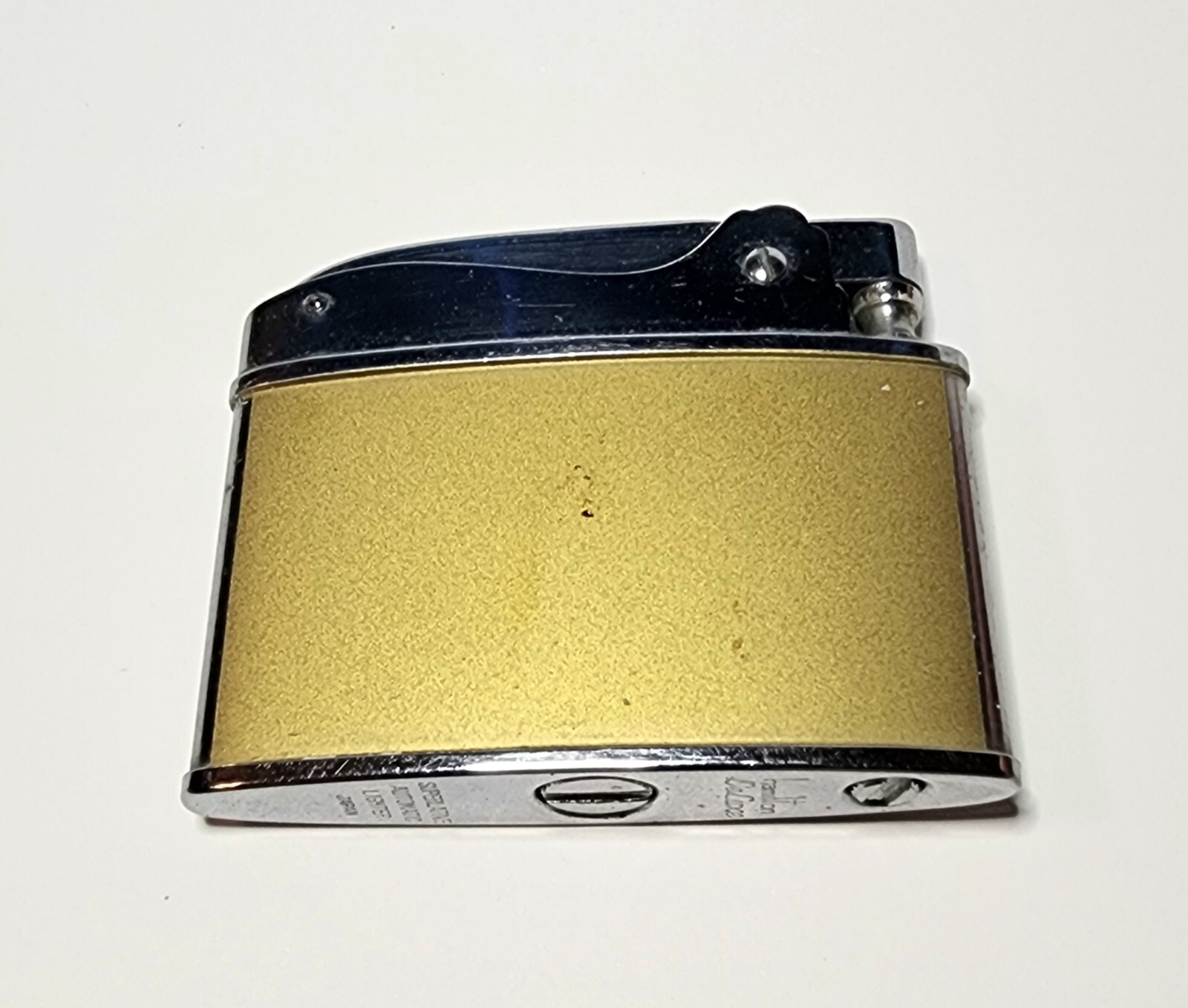 Vintage Hamilton Deluxe Superlative Daily Oil Bulletin Calgary Canada Lighter
