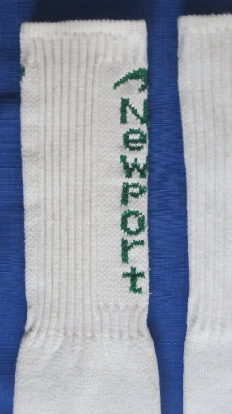 Vintage Newport Cigarettes Long White Tube Socks Never Worn 1980’s Unisex Pair