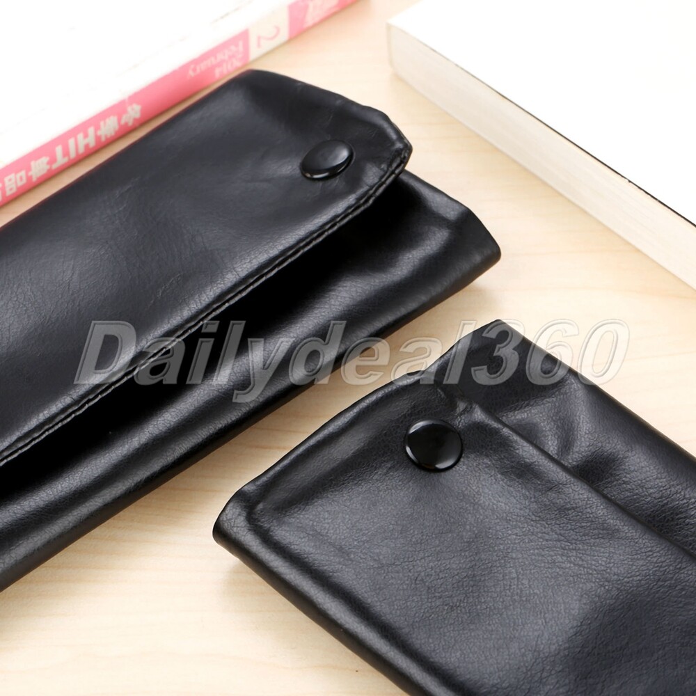 1x PU Leather Cigarette Tobacco Pipe Pouch Holder Container Storage 5.98×3.15″