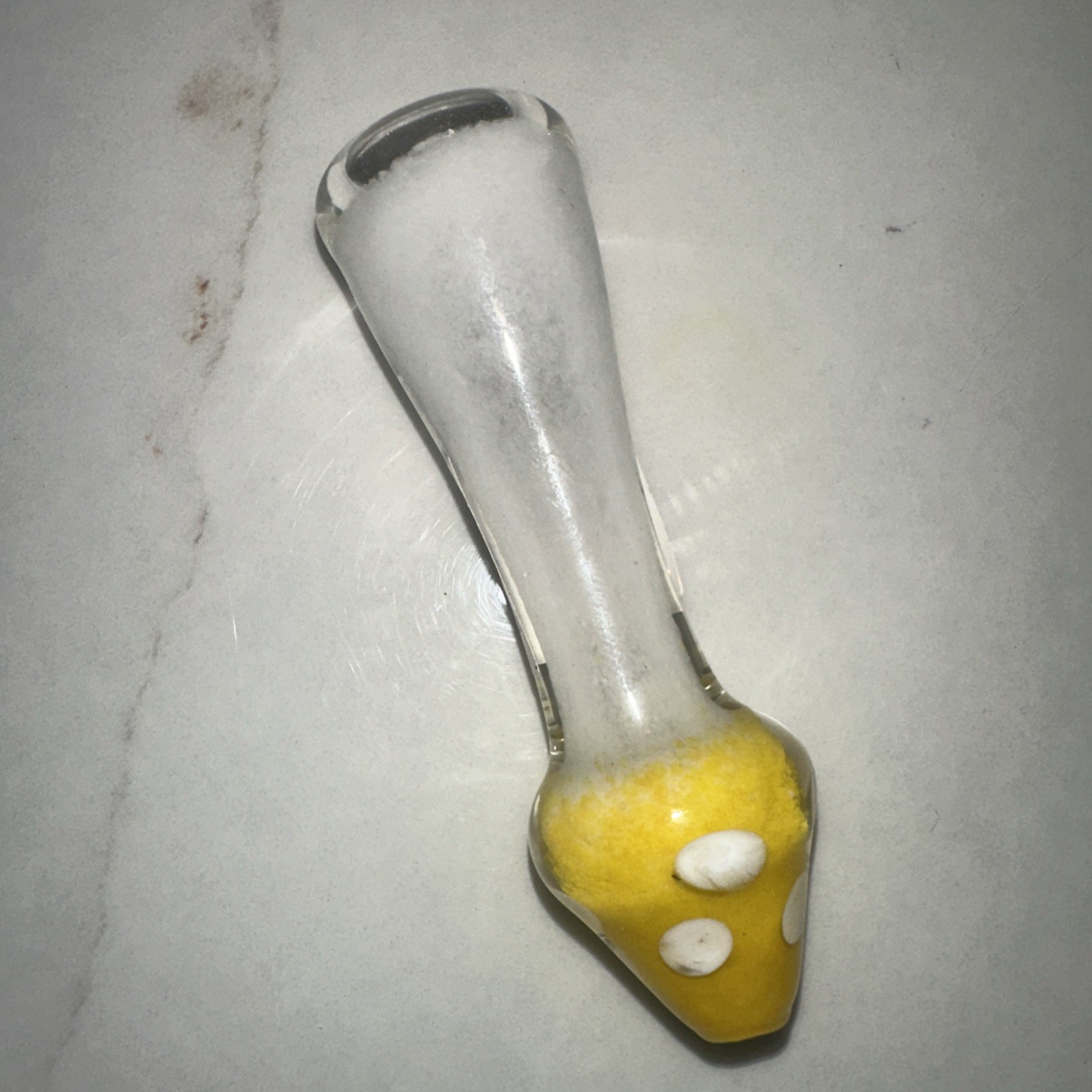 6ct 3” Glass Thick Tobacco Chillum One Hitter Diff Colors FREE SHIP💥MUSHROOM