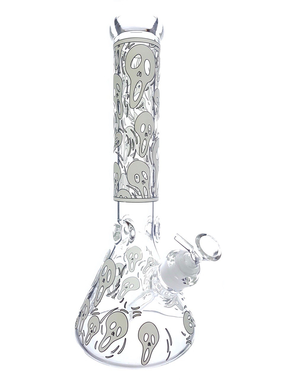 15Inch Glow In The Dark Ghostface Scream Bong Waterpipe