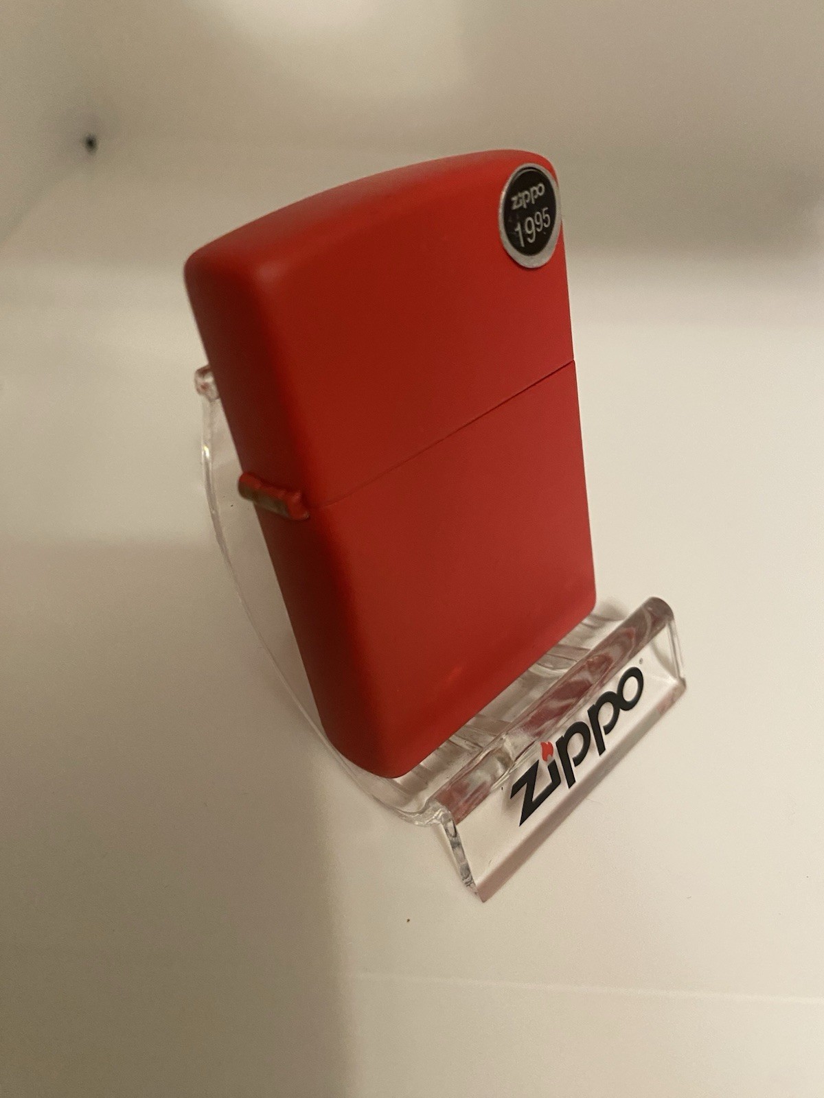 Zippo Red Matte Lighter