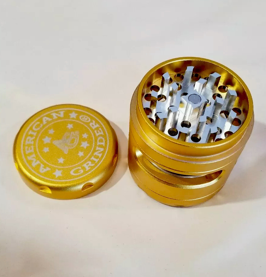 62Mm Patented Americangrinder(r)with windows and A removable screen
