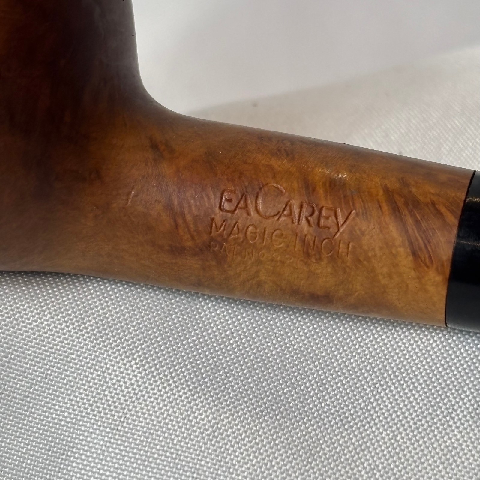 Vtg EA Carey Magic Inch Grecian Pipe Apple Squat Prince Style