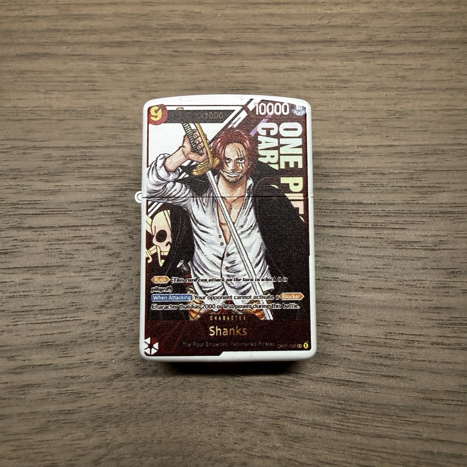 One Piece Shanks OP01-120 Wind Resistant Lighter