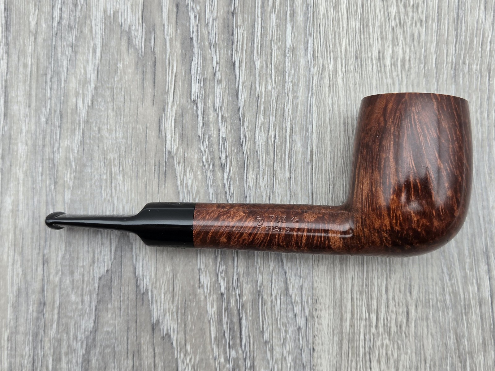 SAVINELLI PUNTO ORO GOLD Smooth Lovat 703 KS (6 mm) – BRAND NEW (READ)