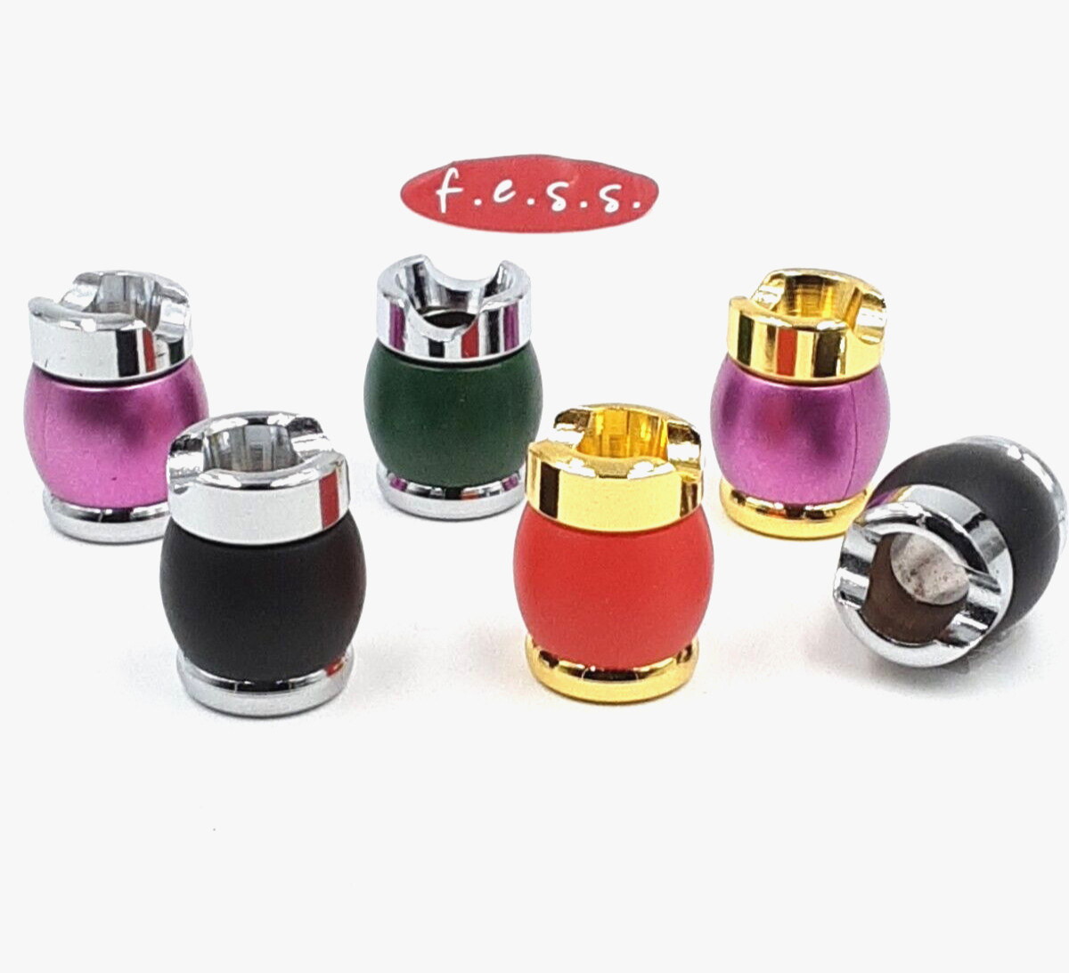 Set of 6 Marble Series Cigarette Snuffers – Instant Cigarette Extinguisher