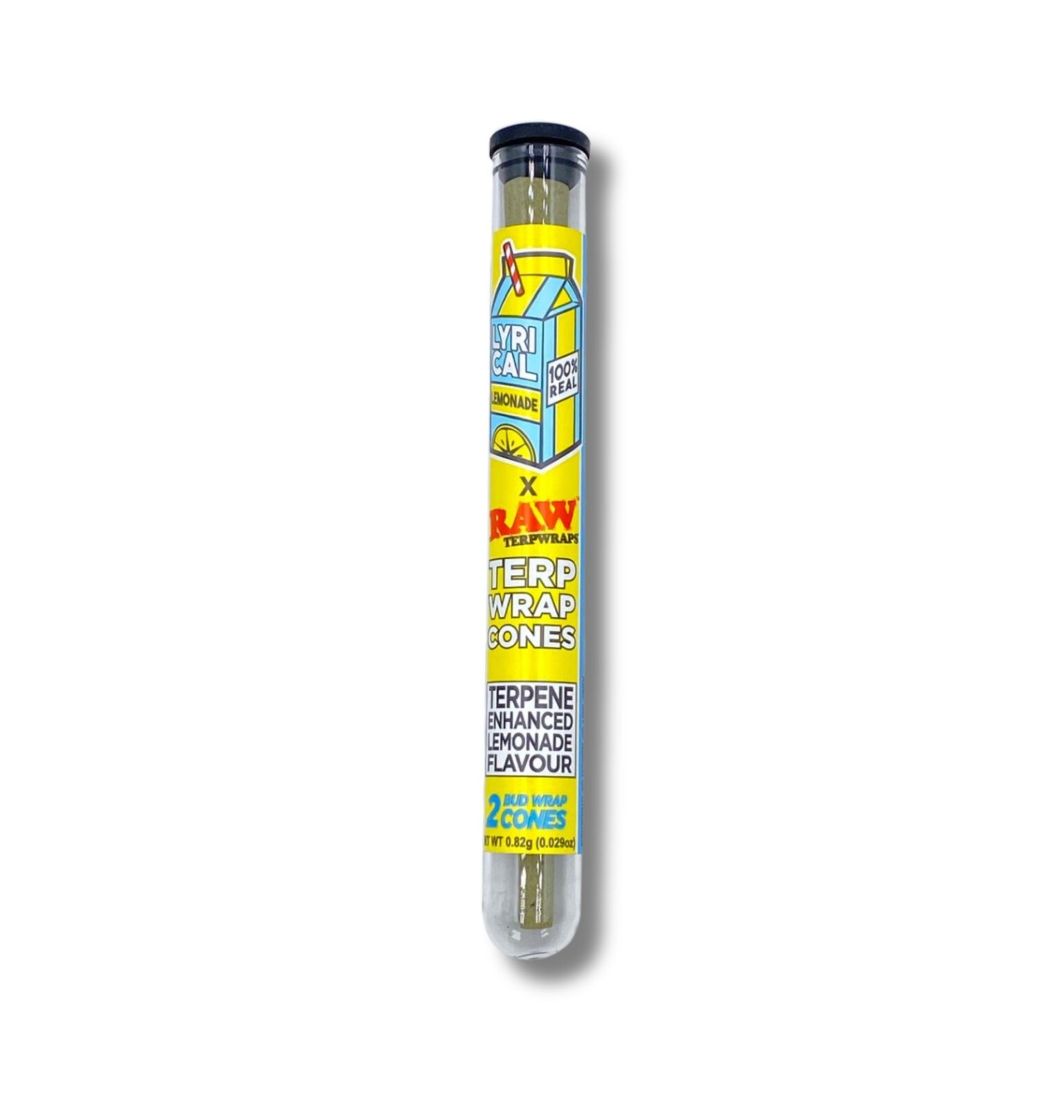 RAW Lyrical Lemonade Terp Wrap Cones (2 cones pack)