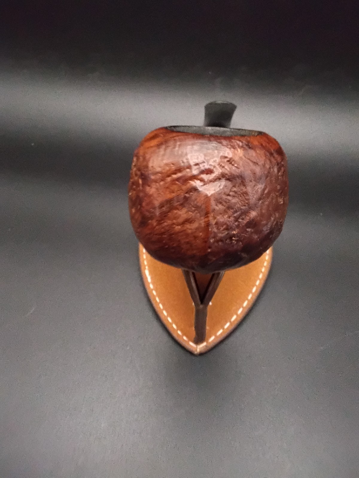 Professionally restored Edwards author tobacco smoking pipe