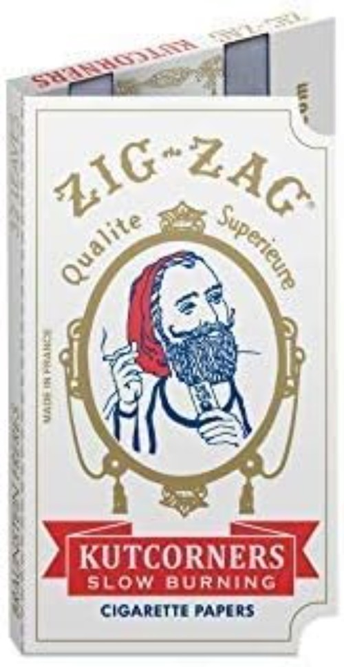 Natural Gum Arabic Zig Zag Rolling Papers 70mm Slow Burn 24 Pack Value