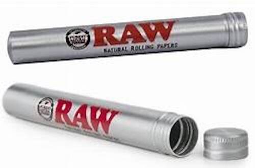 RAW Aluminum King Size 109MM – 2 TUBE – Cone Cigar J DOOB Holder Smell
