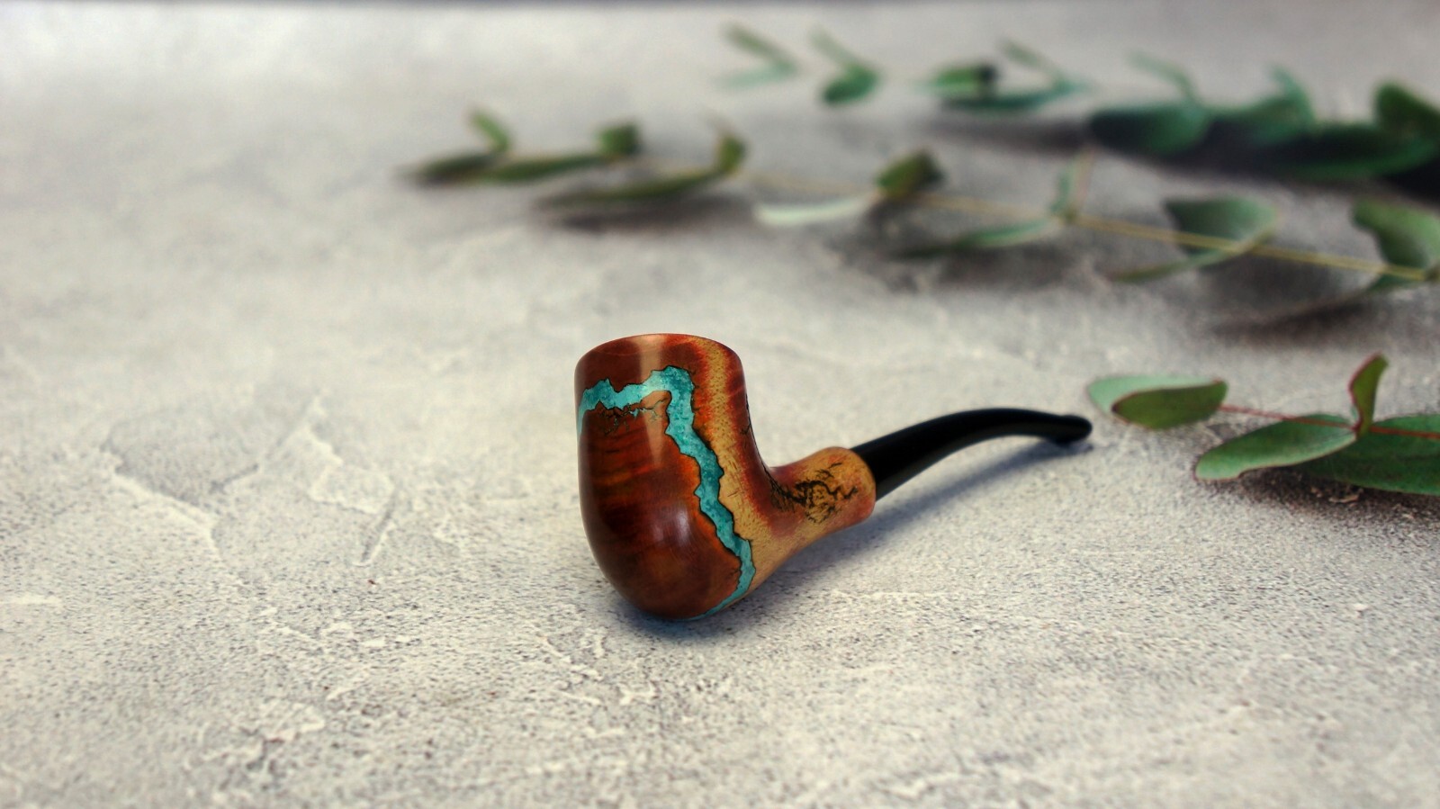 New mini 4″ tobacco smoking pipe, handcrafted pear wood pocket pipe