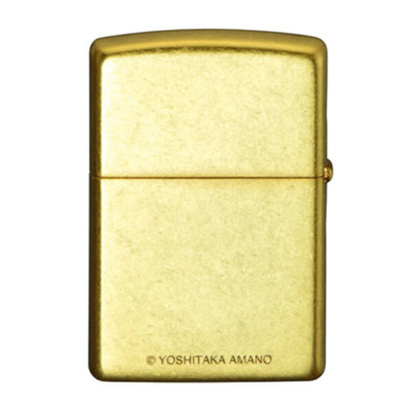 Zippo Lighter CASE ONLY Yoshitaka Amano Raijin Thunder God Etching Design