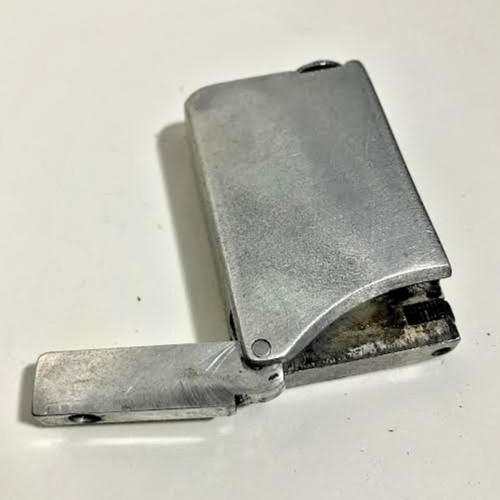 Vintage Aluminum Block Lighter No Brand Lighter