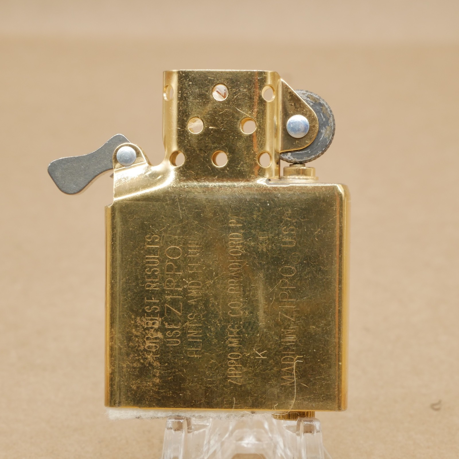 ZIPPO 1997 USS KEARSARGE LHD 3 TRUSTWORTHY BRASS