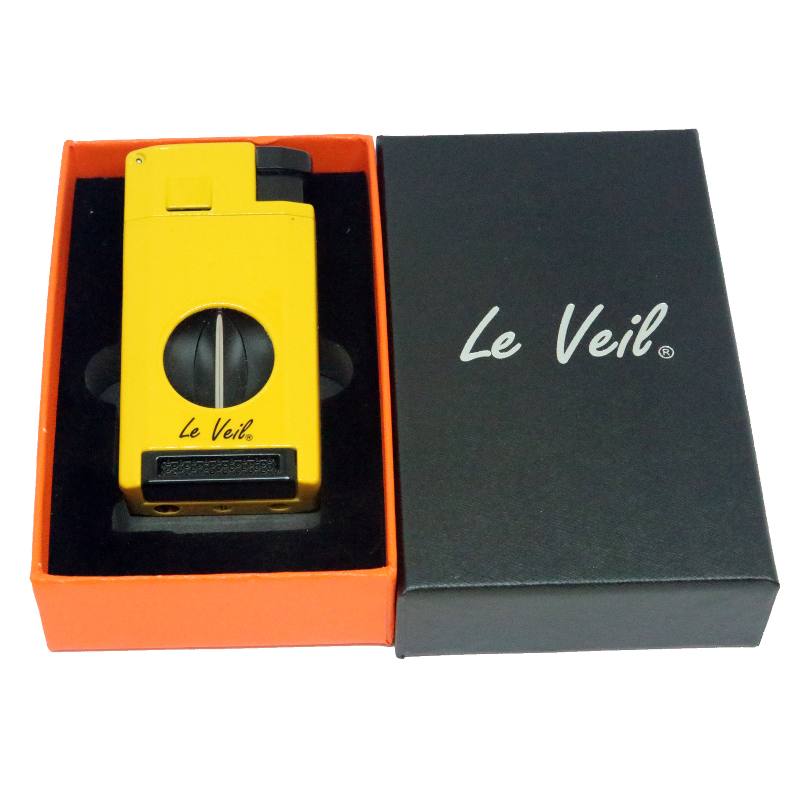 3-1 Cigar 2 Jets Lighter, V Cutter, Punch, Gun Metal Color – New In Box