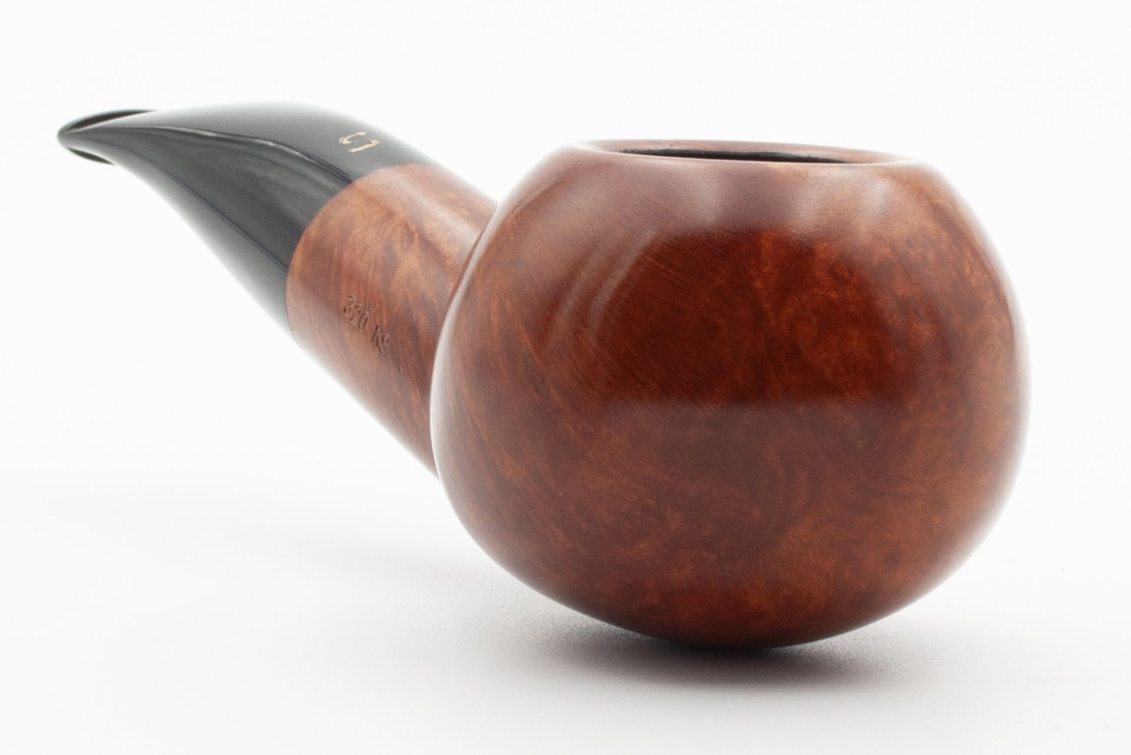 Savinelli Pipe Siena 320 / Length 135 Mm / Height 35 Mm / Bore 22 Mm / 9 Mm