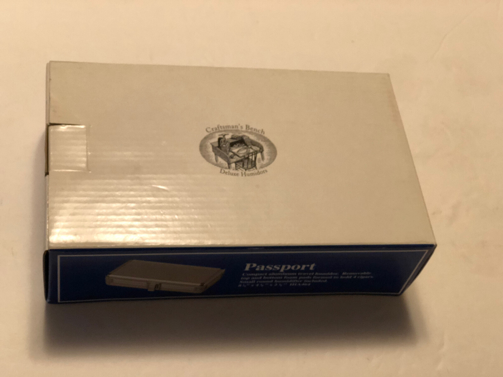 Craftsman’s Bench Humidor Passport Aluminum – Divider For Four 4 Cigars