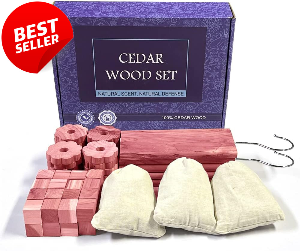 72Pc Cedar Blocks Closet Storage Aromatic Red Cedar Planks Accessories – US