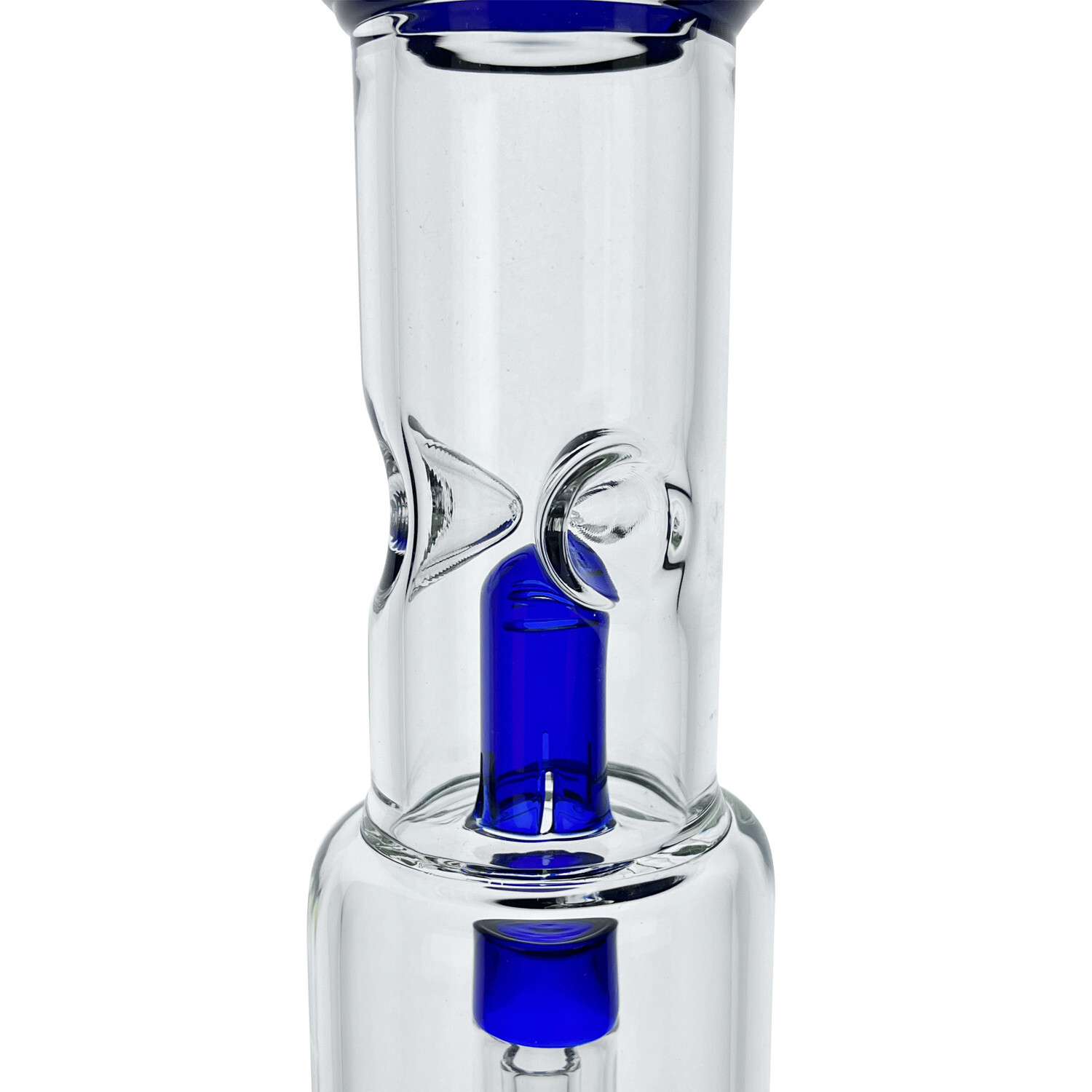 11″ Glass Bong Beaker Smoking Water Pipe Percolate Bong Thick Hookah 14mm Bowl