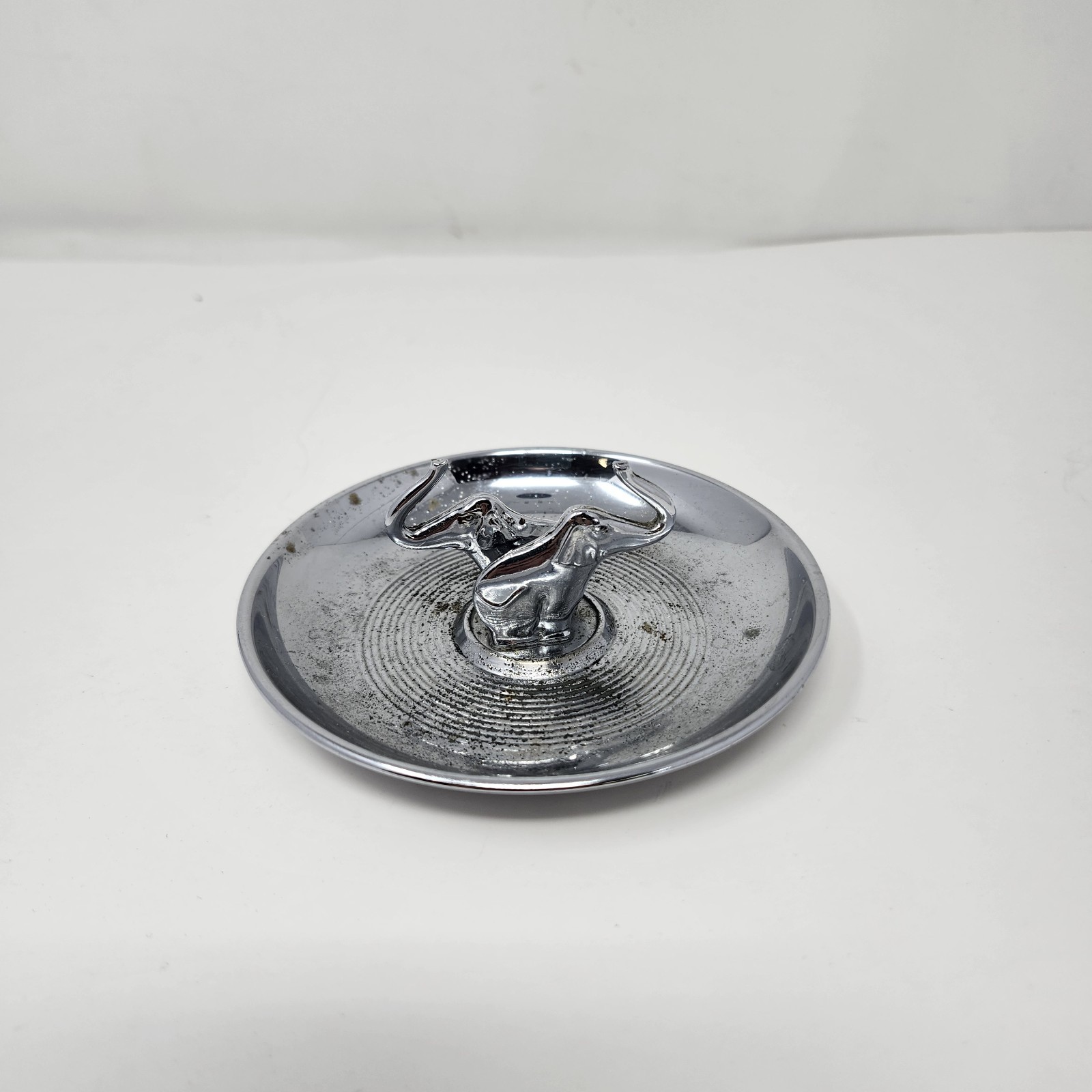 1950’s MCM Hamilton Elephant Pincherette Ashtray Made in USA Vintage 4″