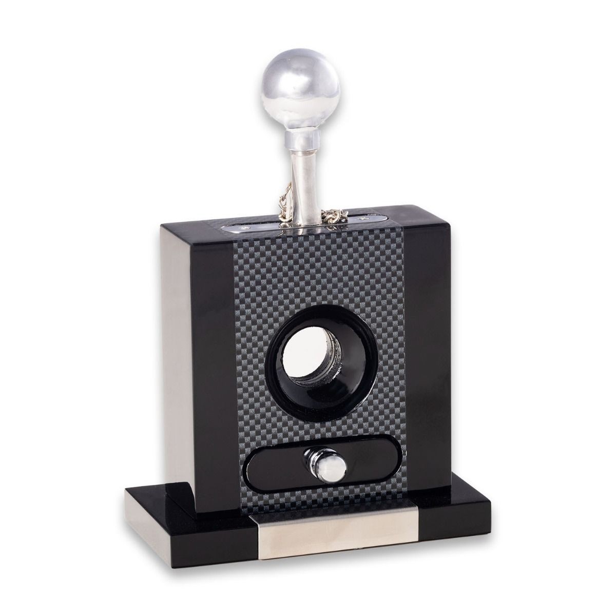 Bey Berk Landry Wood Table Top Cigar Cutter