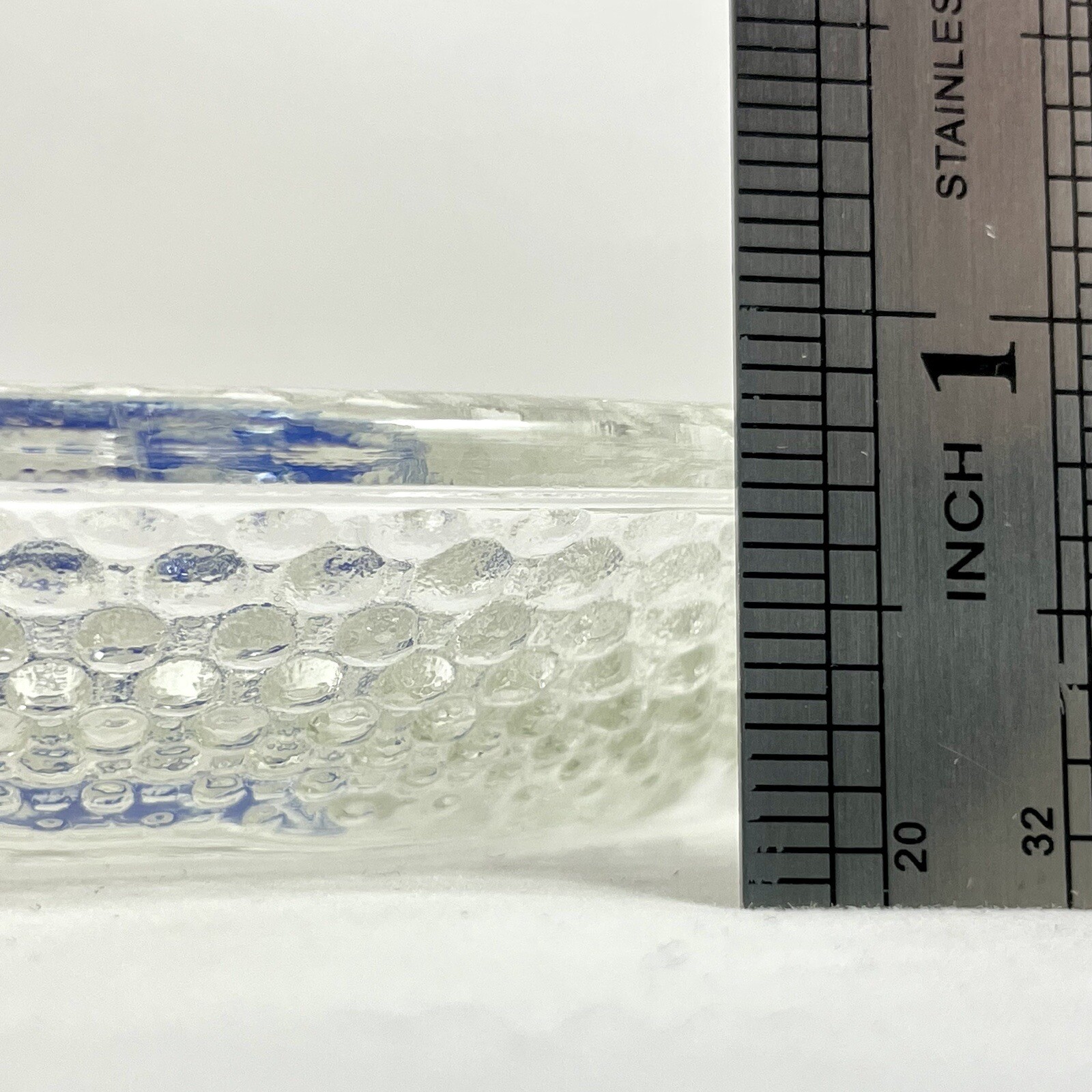 Vintage Glass Hobnail Ashtray ~5 inches