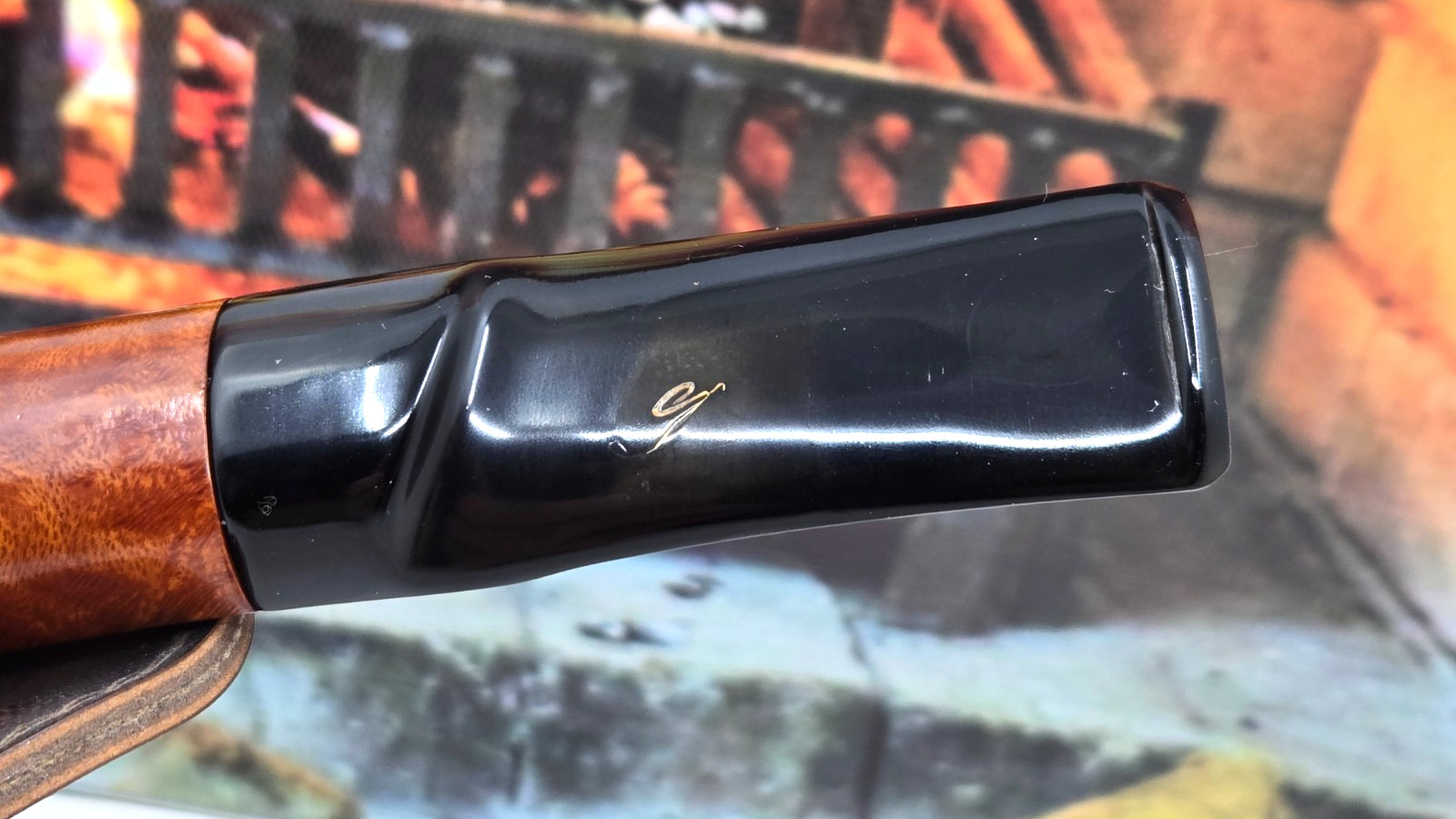Savinelli Autograph (4) Smooth Bent Dublin Estate Pipe